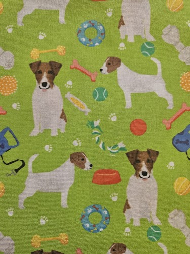 Jack russell fabric dog - jack, fabric/