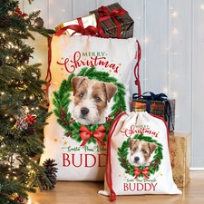Jack Russell Christmas Sack